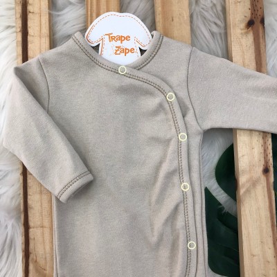 Body Kimono M/l Bege liso